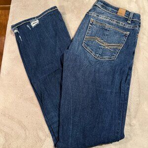 BKE Women's Mid-rise Bootcut Jeans